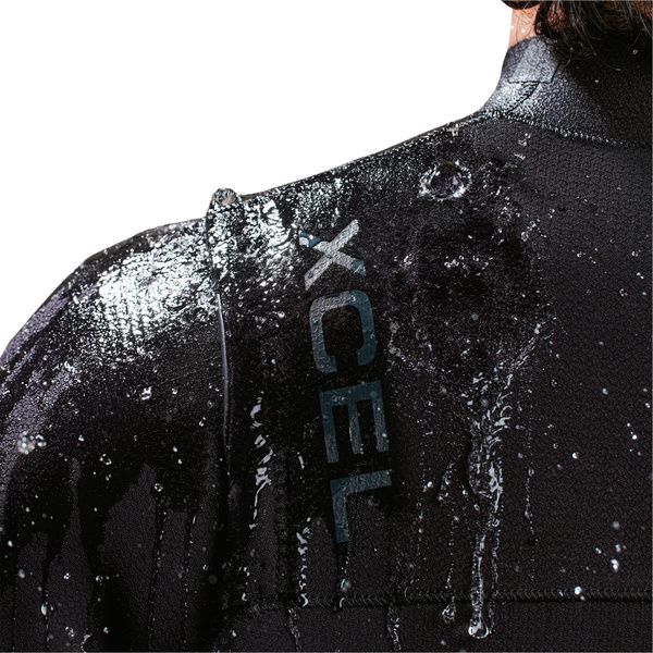 2026 Xcel Da Uomo Comp + 4/3mm Chest Zip Muta MN43CPC4 - Black